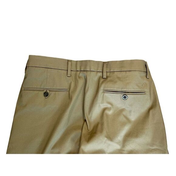 Dockers Men's Casual Tan Signature Straight Fit Khaki Chino Pants sz 38/32 - Picture 6 of 11